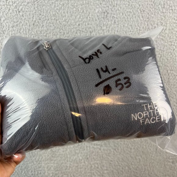 The North Face Fleece Jacket Kids‎ Boy Size L  Full Zip - Picture 8 of 8